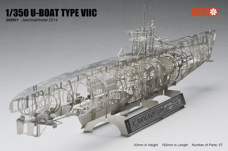 Jasmine Model 205001 1/350  U- - Model Kit Yacht 评论和价格