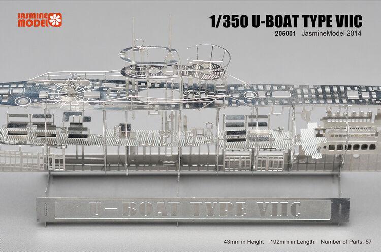 Jasmine Model 205001 1/350  U- - Model Kit Yacht 评论和价格