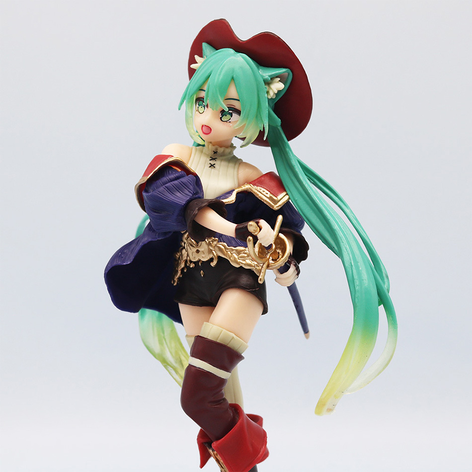 Hatsune Miku Desktop Cute Acti - Model Kit Anime Girl 评论和价格